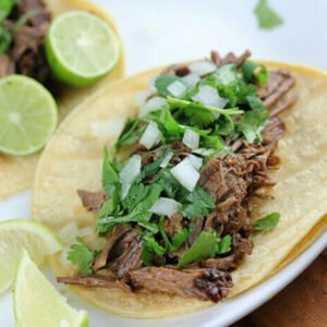 Taco Barbacoa de borrego